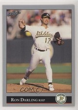 1992 Leaf Ron Darling #447 09o4