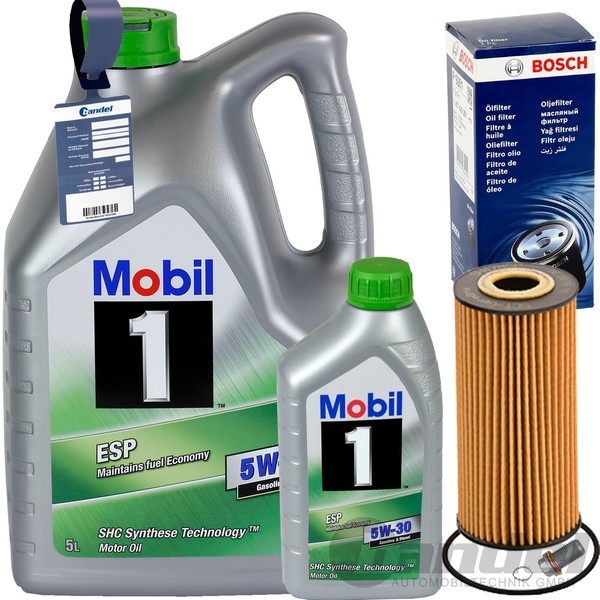 Bosch ÖLfilter+Mobil 5W30 Passend FüR Mercedes A B Klasse W169 W245 Vaneo 414-image