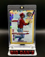 2025 Panini Prospect Edition - Brady House #124 Gold Ice Holo Prizm /10 (RC)