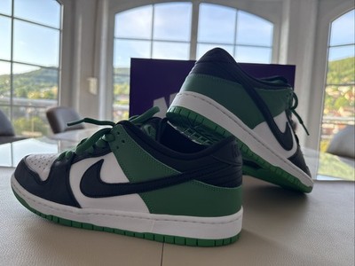 Nike Sb Dunk Low Pro Classic Green/ Black-White Gr.44,5 / US 10.5 Neu