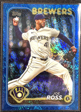 2024 Topps Update Series - Joe Ross #US135 Blue Holo Foilboard /999