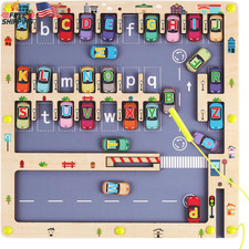 Magnetic Alphabet Maze Letter Puzzle Montessori Educational Toy for Kids 3  5