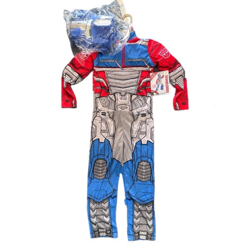 Disfraz de Transformers Optimus Prime NIÑOS SM 4/6 Juegos con disfraces Halloween Nuevo con etiquetas - Imagen 2 de 3