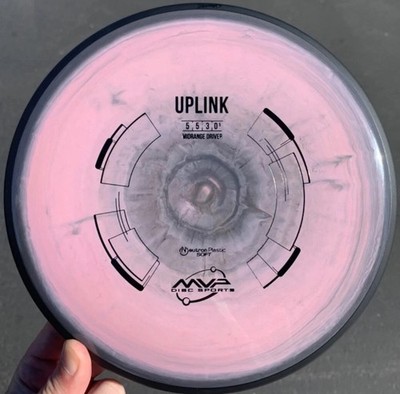 Axiom MVP Neutron Soft Uplink RARE Transitional Color Swirl Nat Beauty Disc Golf