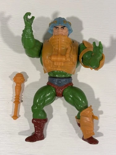 Original Vintage 1981 Masters Of The Universe Man-At-Arms Figure Complete