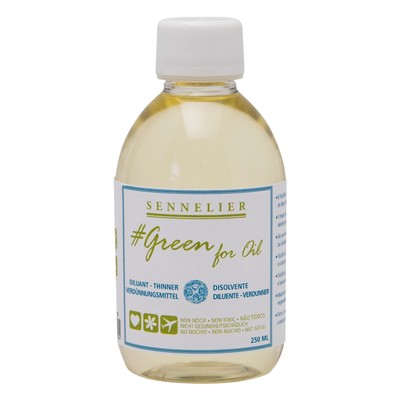 Green for Oil Solvent-Free Thinner, 250ml 10-135201-250