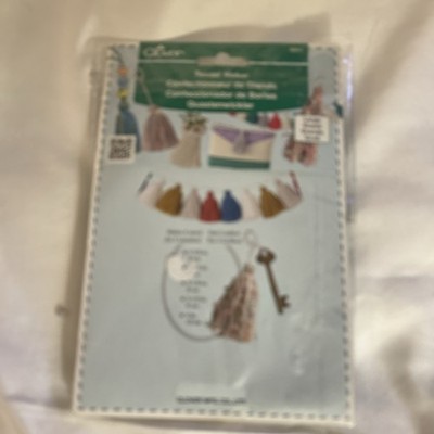 New Clover  Large Tassel Maker 5 Sizes Crafting Sewing Instructions