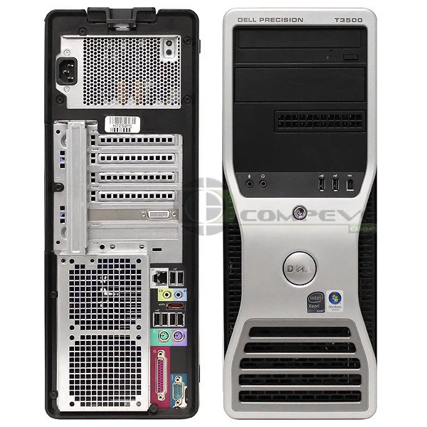 Dell Precision T3500 PC Desktop Quad Core E5504 4GB 80GB HDD Quadro FX1500 - Image 2 of 2