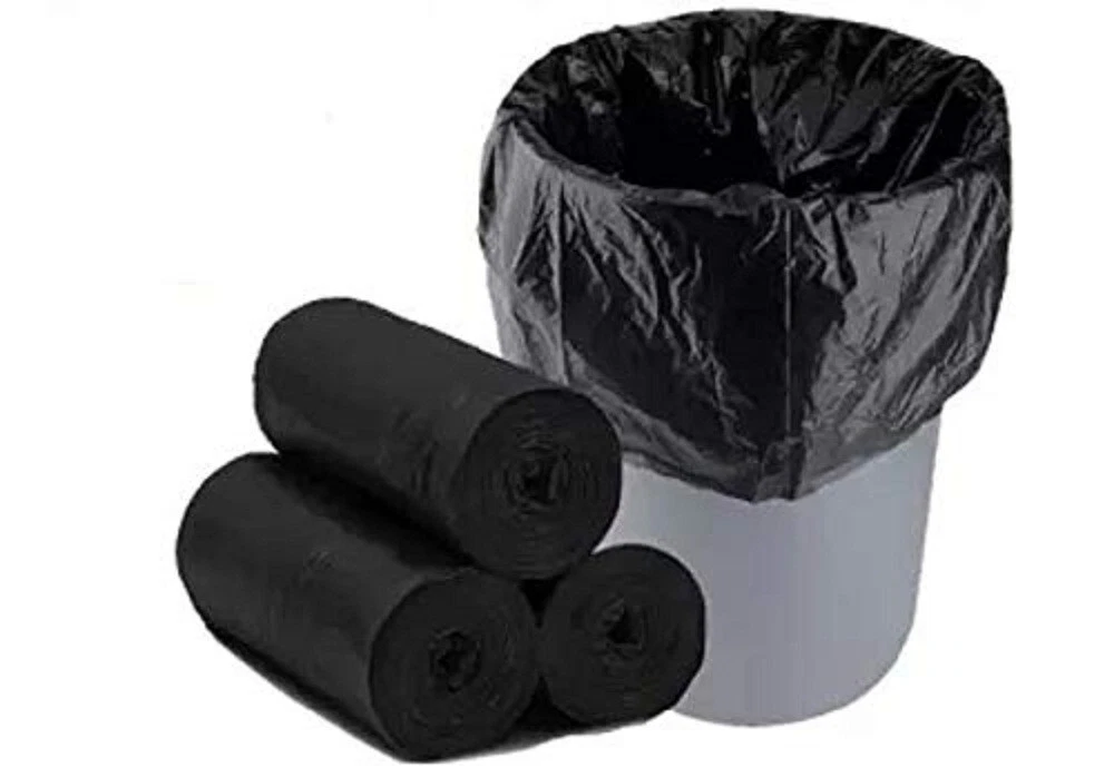 Biodegradable Garbage Bags Medium Size For Kitchen 90 Pieces Packs of 3