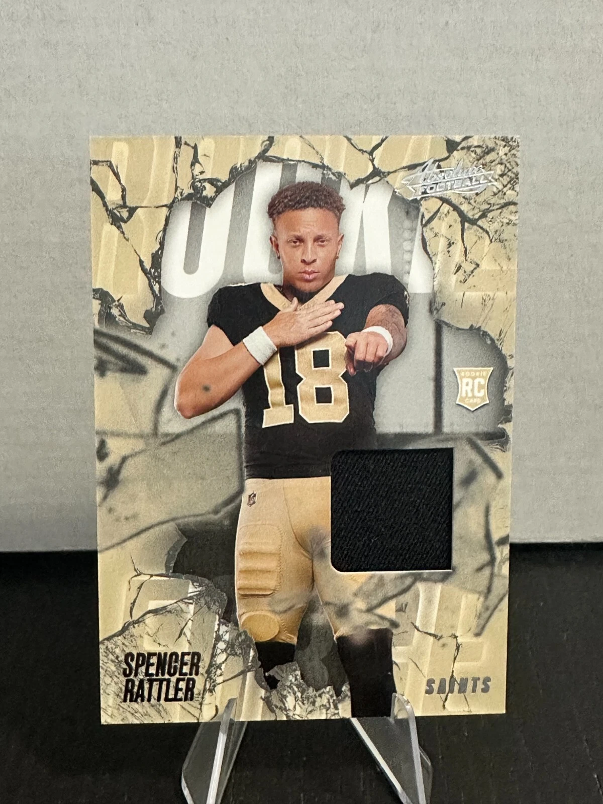 Spencer Rattler trading card