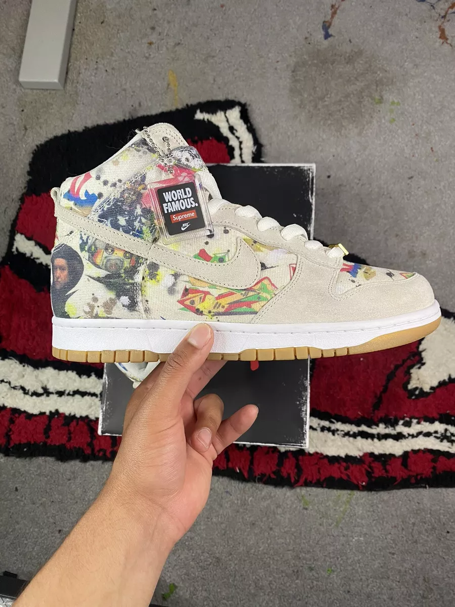 Dunk High Rammellzee x Supreme collab (no box) | eBay