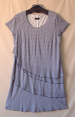 SAMOON figurschmeichelndes Stufenkleid by Gerry Weber NEU Damen Kleid Gr.46