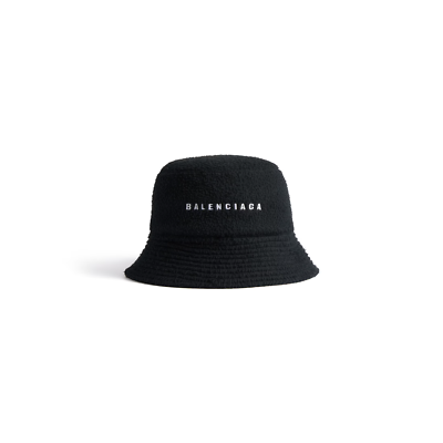 BALENCIAGA バレンシアガ バケットハット L ブラック Baseball Cap Bucket Hat Orange Balenciaga Hat Bucket Hat