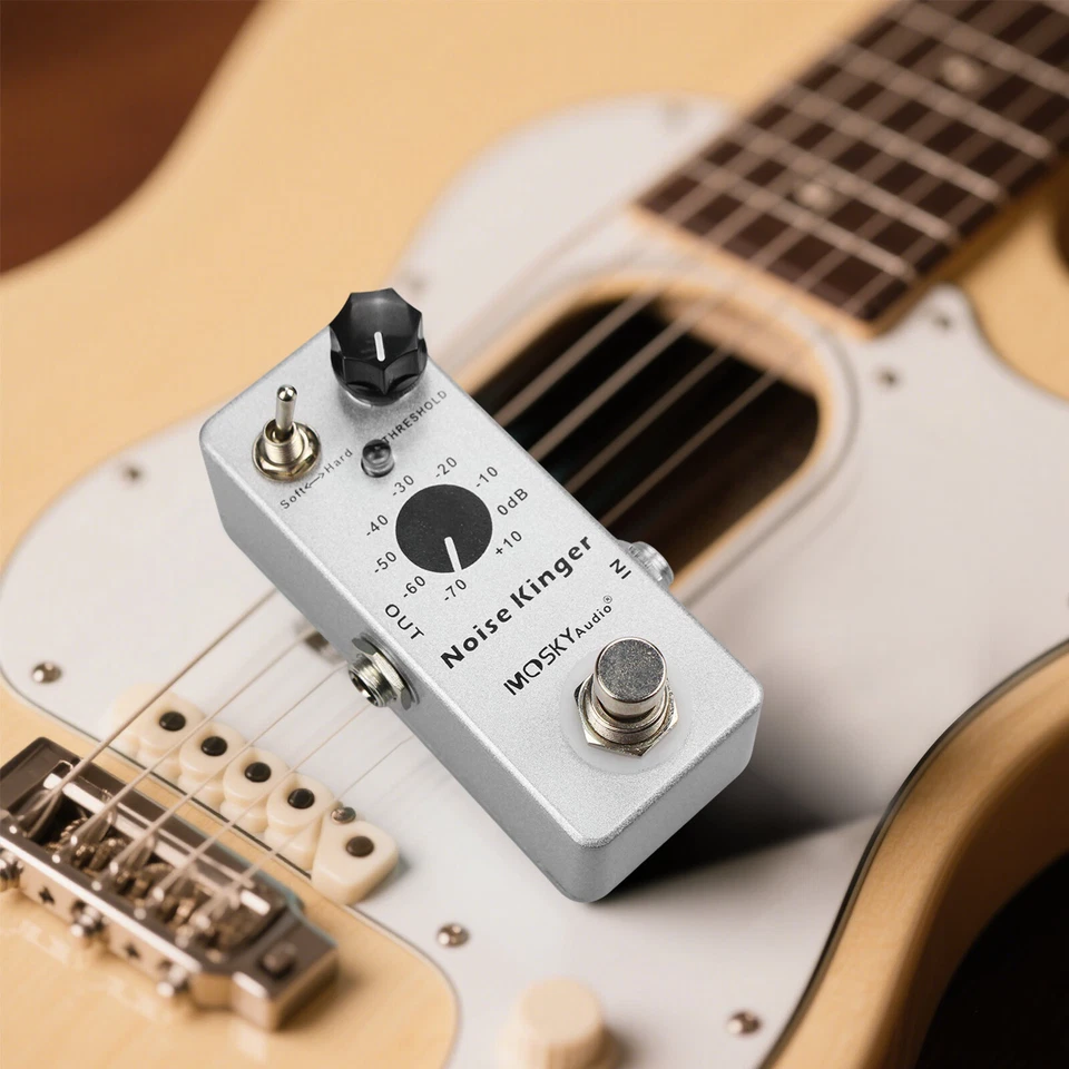 MOSKYAUDIO Noise Gate Guitar Pedal Noise Kinger Guitar Effect Pedal True Bypass - image 2 of 4