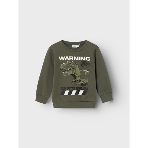 Name It Kids Jurassic Park Sweatshirt Crew Sweater - Picture 3 of 5
