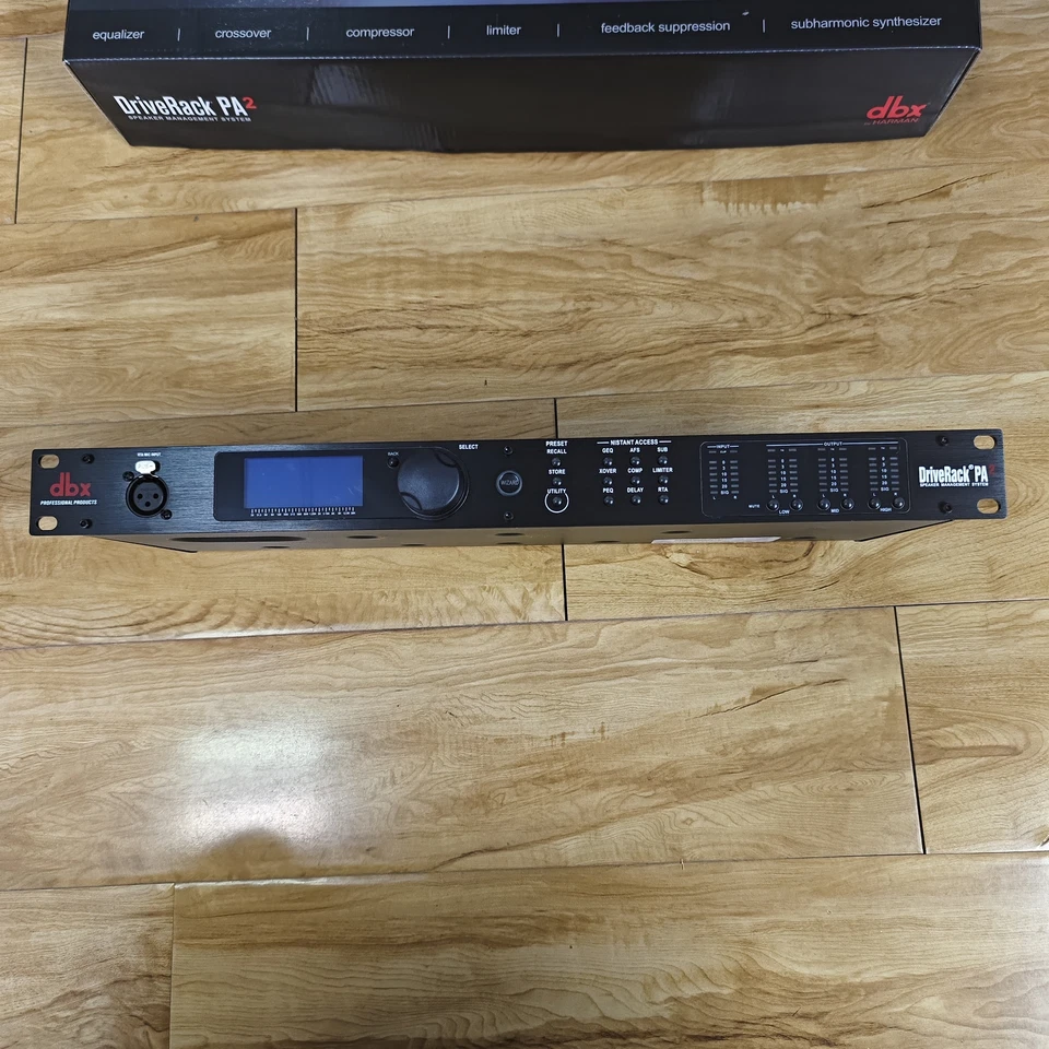 New DBX DriveRack PA2 Complete Loudspeaker Management System PA 2 US - Image 3 of 4