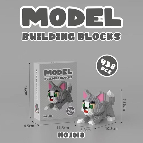 Sanrio Anime Cinnamoroll Kuromi Building Blocks Brick Toy Children's Puzzle Gift - Picture 12 of 13
