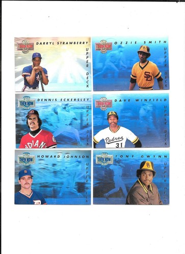 1993 Upper Deck Then and Now Complete Set 18-Cards Baseball Trading Cards MLB - Picture 2 of 3