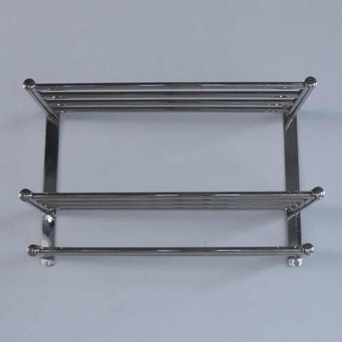 3 Layers Bathroom Wall Mounted Towel Rack Towel Rack for Hotel Stainless Steel - Bild 6 von 7
