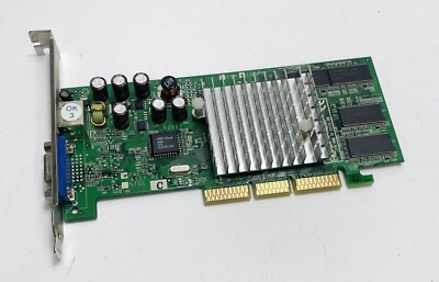128MB Leadtek Winfast A340 GeForce FX5200 VGA/TV-Out AGP Grafikkarte