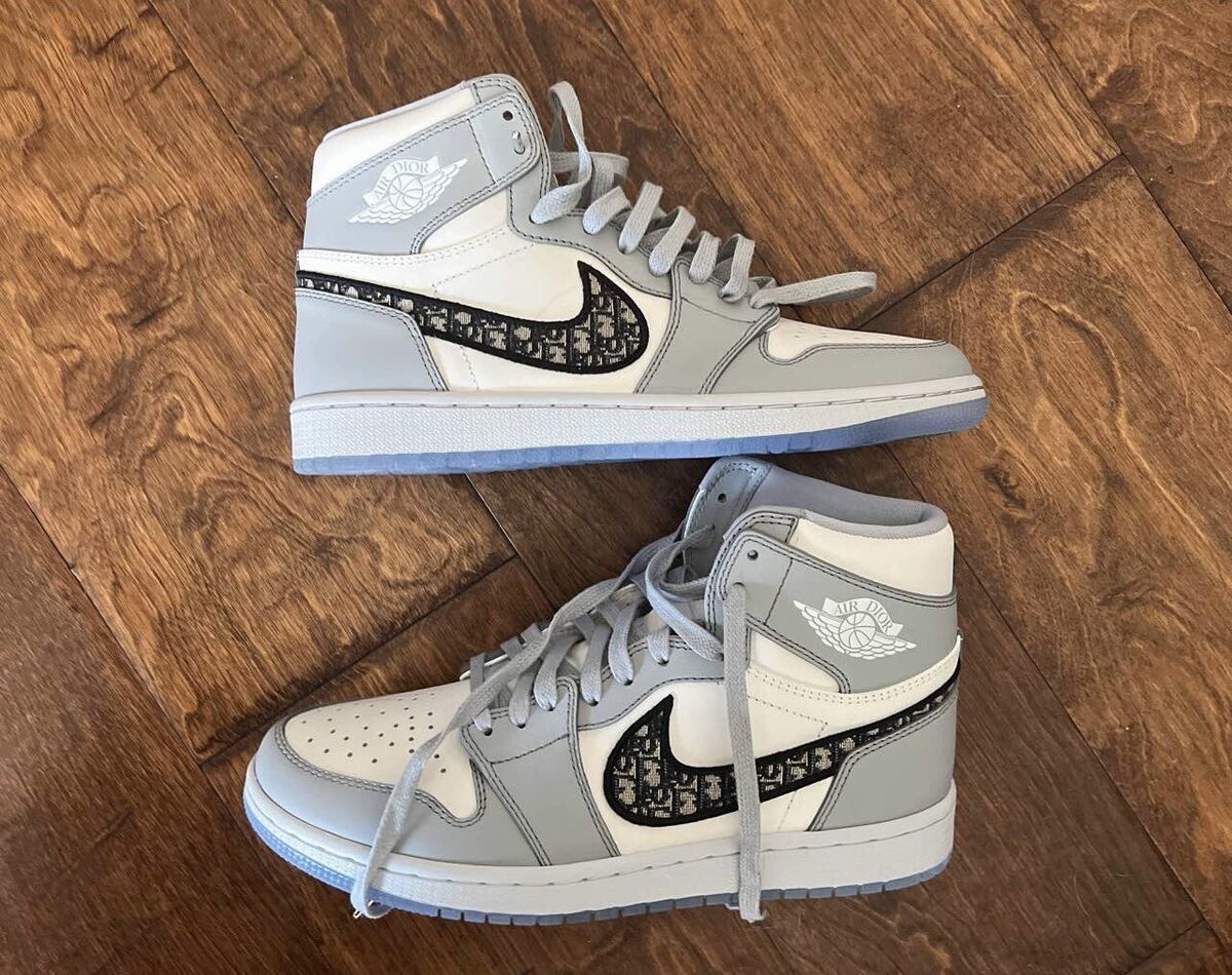 Size 8 - Jordan 1 High x Dior Gray 2020 3616253233651| eBay Size 8 - Jordan 1 High x Dior Gray 2020 3616253233651| eBay