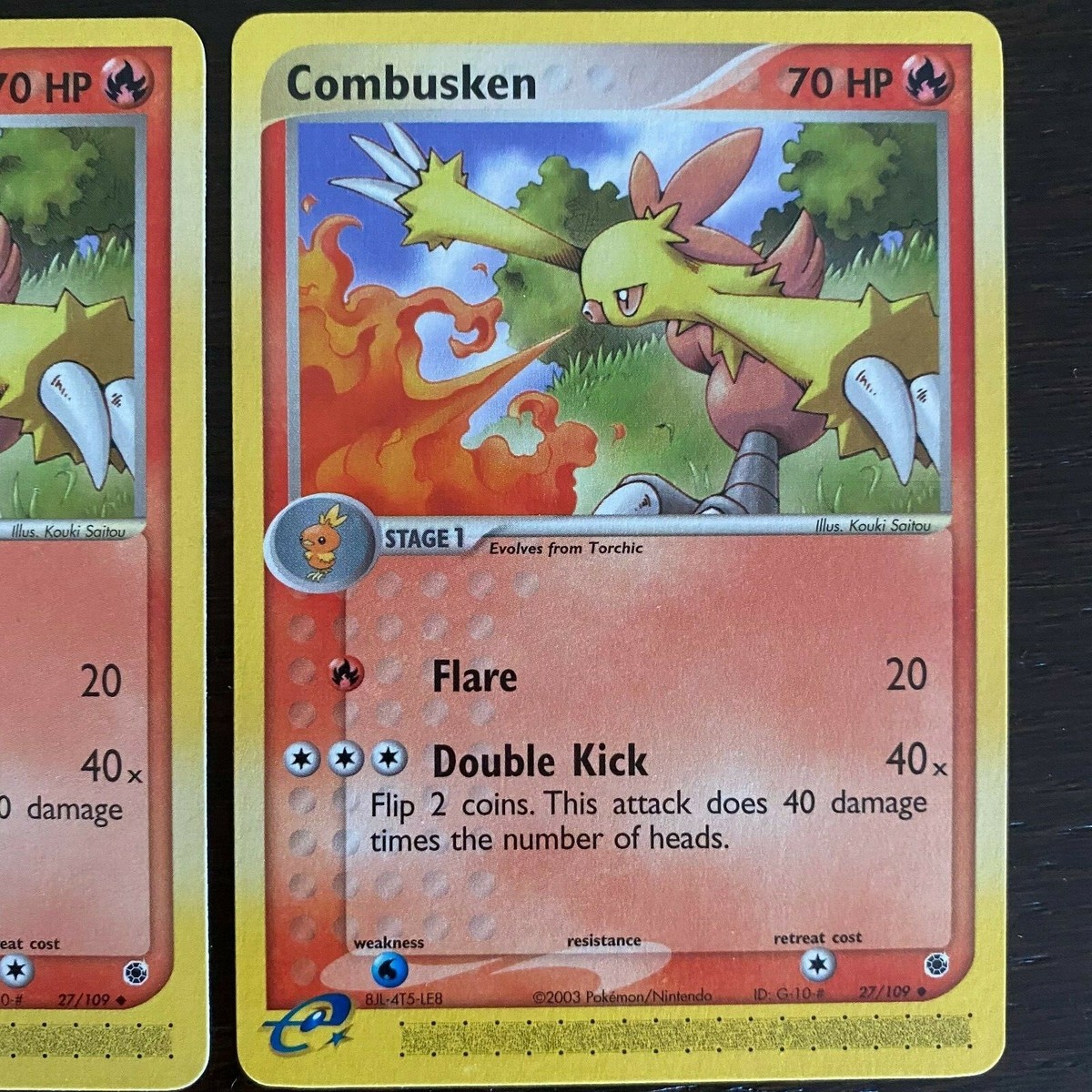 Combusken | 27/109 | EX Ruby Sapphire | Pokemon Card | Mint | eBay