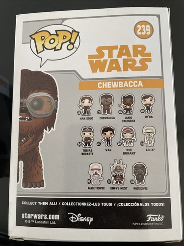 Funko POP! Star Wars Chewbacca 239 - Picture 2 of 2