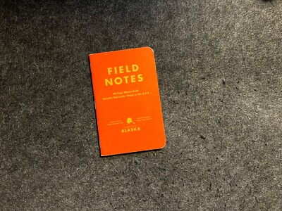 Field Notes County Fair - Alaska (red)