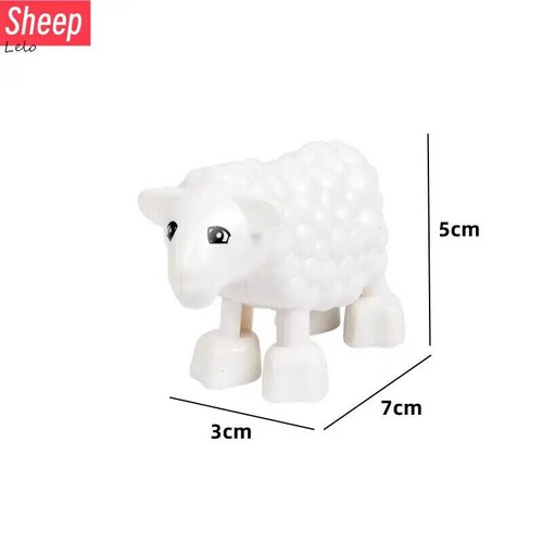 Für Lego Duplo Wildtiere Afrikas Europa Haustiere Scheunenfigur - Bild 79 von 97