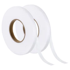 2 Rolls 80 Yard 2/5 Inch Iron-on Hemming Tape Stitch Witchery Hem White