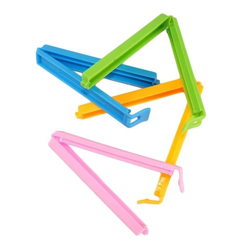 Food Bag Clips Kitchen Storage Slealing Clamps Reusable Plastic Sealing Pegs - Picture 6 of 8