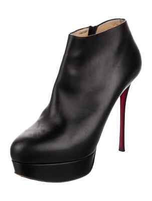 クリスチャンルブタン Dirdibootie 130mm CHRISTIAN LOUBOUTIN Calfskin Dirdibootie 130 Ankle Booties