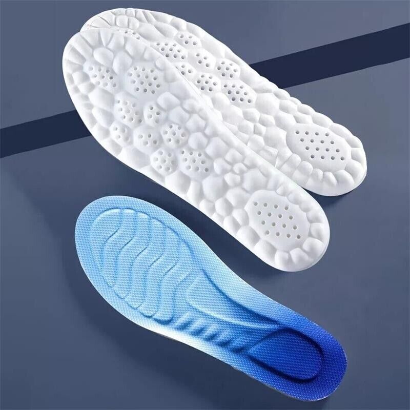 4D Cloud Technology Sports Insoles for Shoes Breathable Shock