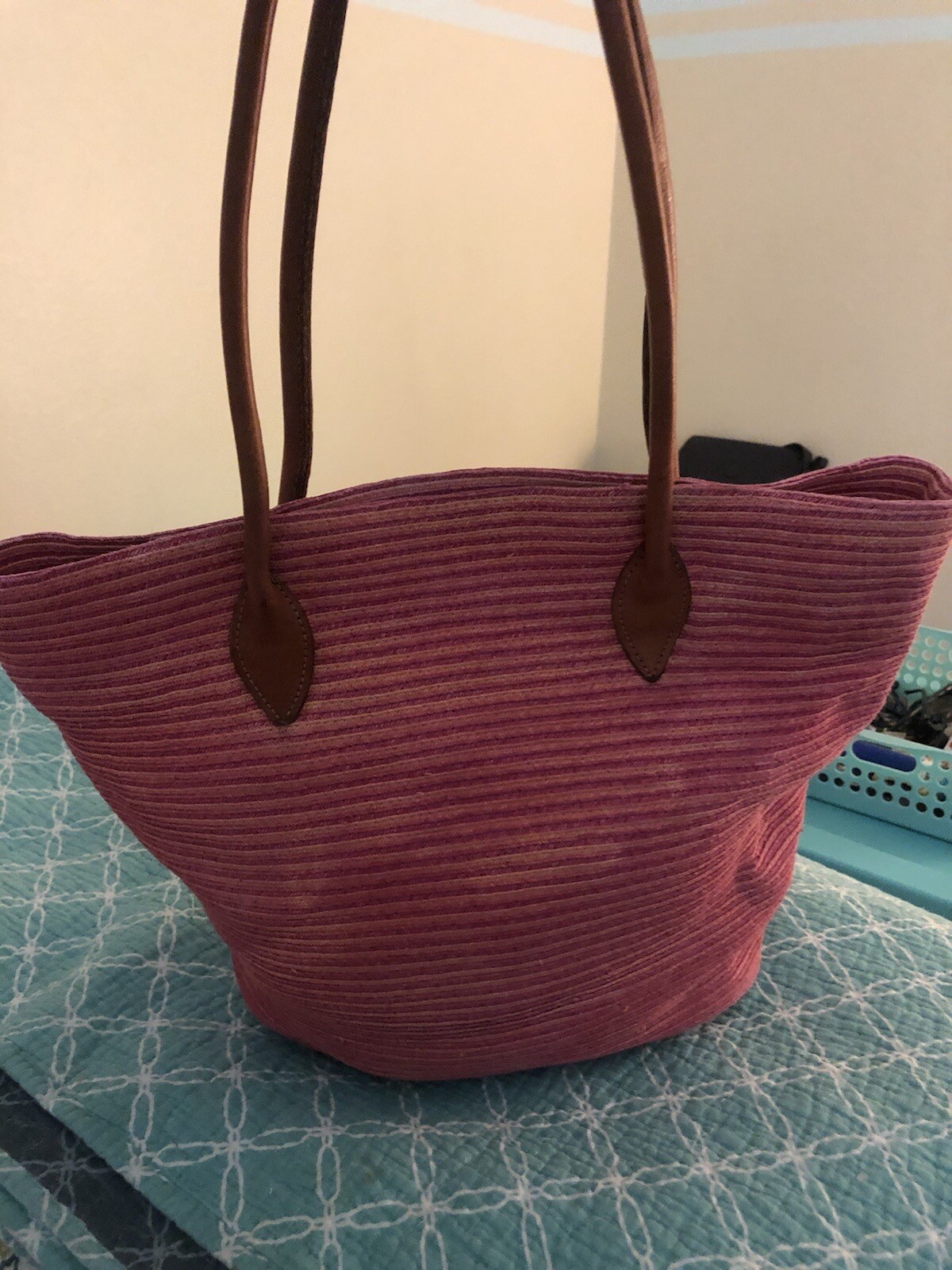 Eric Javits Tote Shoulder Bag EUC - image 3
