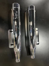 INDIAN SCOUT RC COMPONENTS CHROME EXHAUST RCX220C-19C