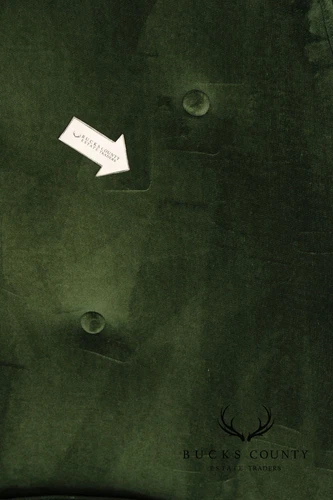 Mid Century Modern Pair of Tufted Velvet Lounge Chairs - Picture 12 of 15