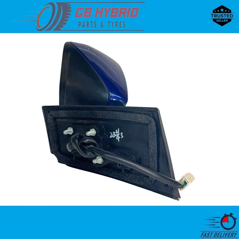 Espejo retrovisor lateral para pasajero Toyota Prius 2016-2022 azul eléctrico plegable térmico Foto 4 de 4