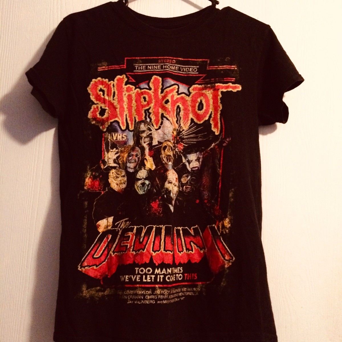 Slipknot バンドTシャツ　XL OUTSIDE THE NINE Slipknot OUTSIDE THE NINE DELTA XL 5308 | great
