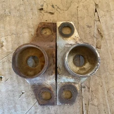 1967-1972 Chevy Truck Tailgate Hinge Trunnions Set Of 2 OEM