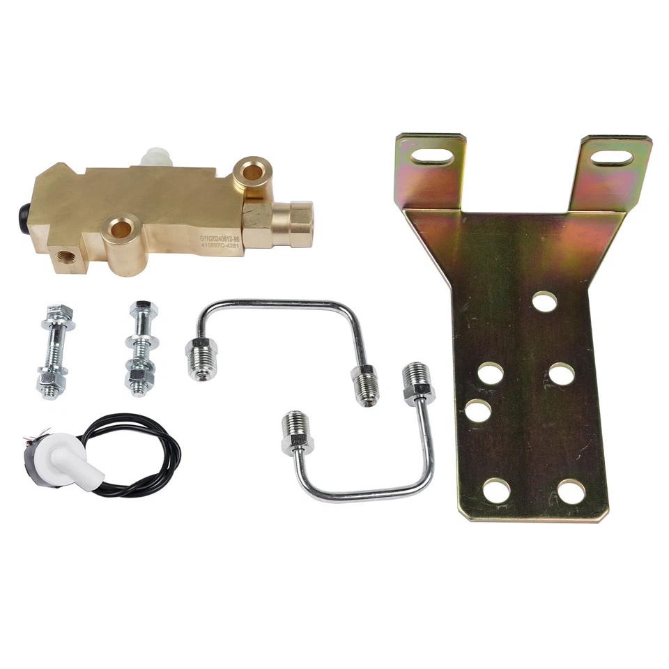 Válvula dosificadora de freno para 28-72 Ford Deluxe 300 Chevrolet Blazer PV2K-2BM Foto 3 de 4