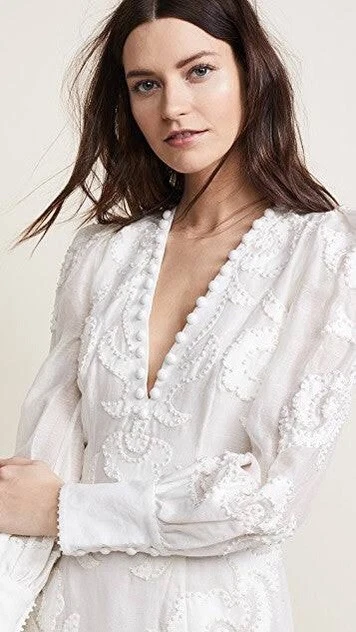 Zimmermann radiate 2025 applique flip dress