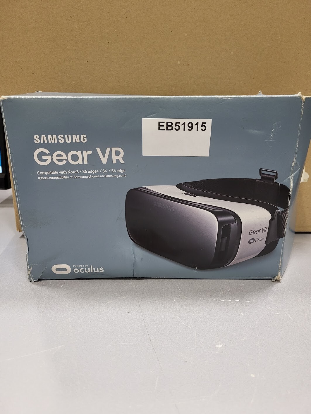 Samsung Gear VR SM-R322 Headset – Not Tested, With Original Box, No Accessories-image