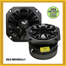 Audiopipe ATR-4063B 2" 300W RMS Power Heavy-Duty Titanium Car Super Tweeter New