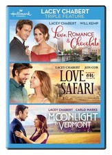 Lacey Chabert 3-Movie Collection Love, Romance Chocolate, Love On S DVD