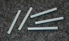 5 ~ #4 Light Gray Round Rod Bricks ~ New Lego Parts ~