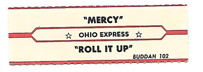 Ohio Express, Mercy/Roll It Up, Jukebox Label 45