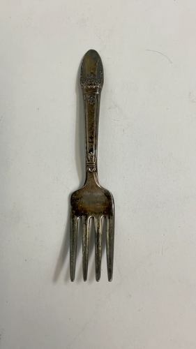 Vintage 1847 Rogers Bros IS 4.25” Silver plate Fork KitchenGnu - Video 1 of 1