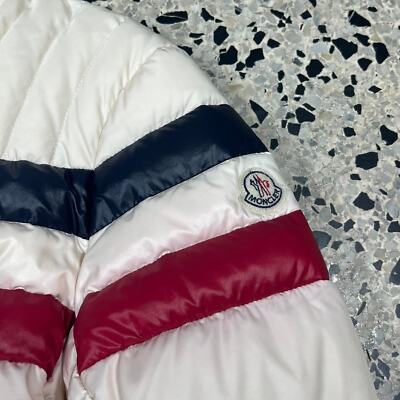 MONCLER RED WHITE & BLUE MENUIRE JACKET (IYKYK): | eBay