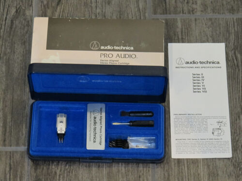 NEW Audio Technica PRO Audio Phono Cartridge & Bi-Radial Stylus V Series P-mount