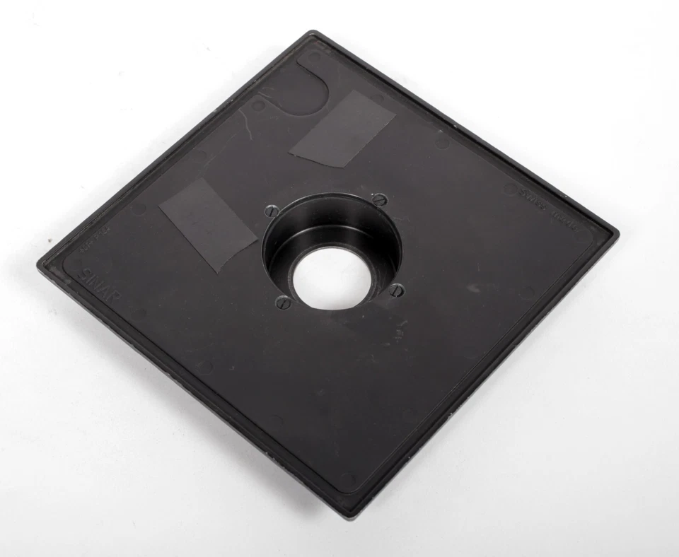 Quadro de lentes Sinar Horseman com furo #00 chapéu superior levantado #9444 - Imagem 2 de 2